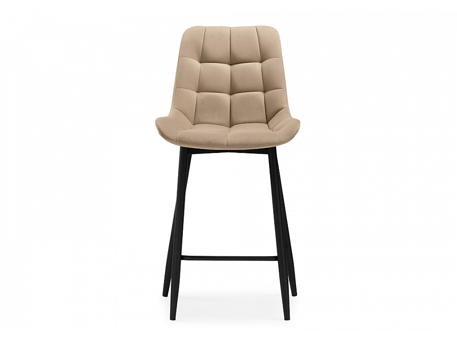 Барный стул Алст бежевый / черный