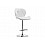 Барный стул Trio light gray / black