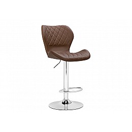 Барный стул Porch brown / chrome
