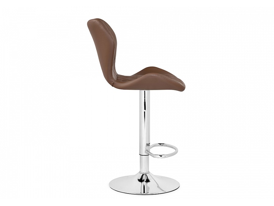 Барный стул Porch brown / chrome