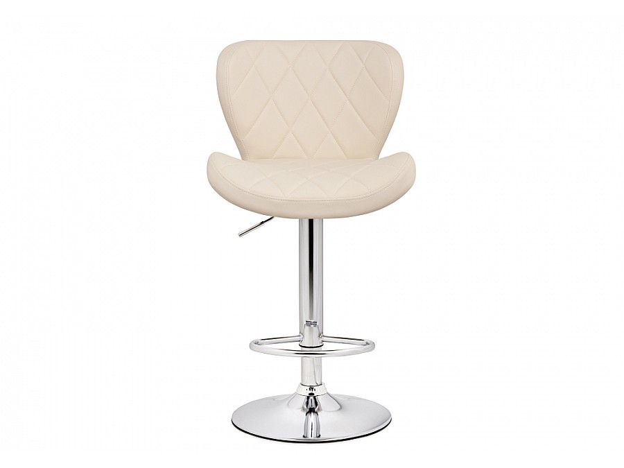 Барный стул Porch beige / chrome