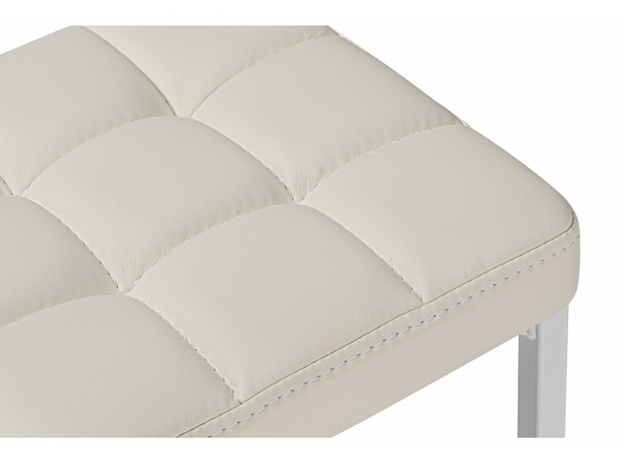 Лофт кож.зам. линкольн белый / белый матовый