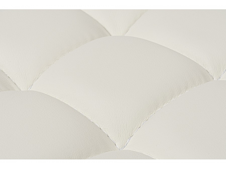 Лофт кож.зам. линкольн белый / белый матовый