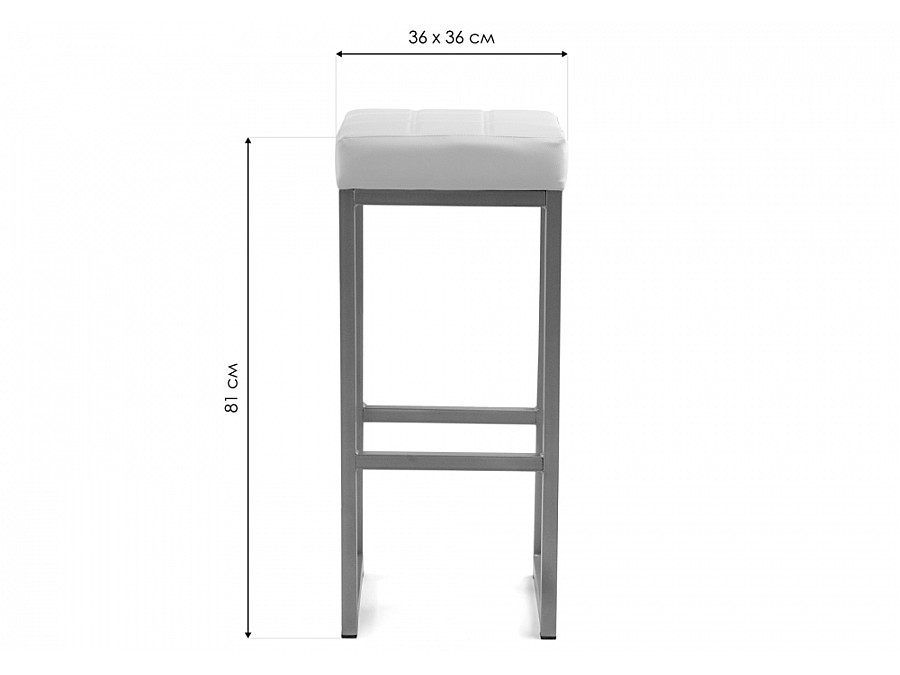 Стул барный Khurkroks ваниль в крапинку / светлый мусс