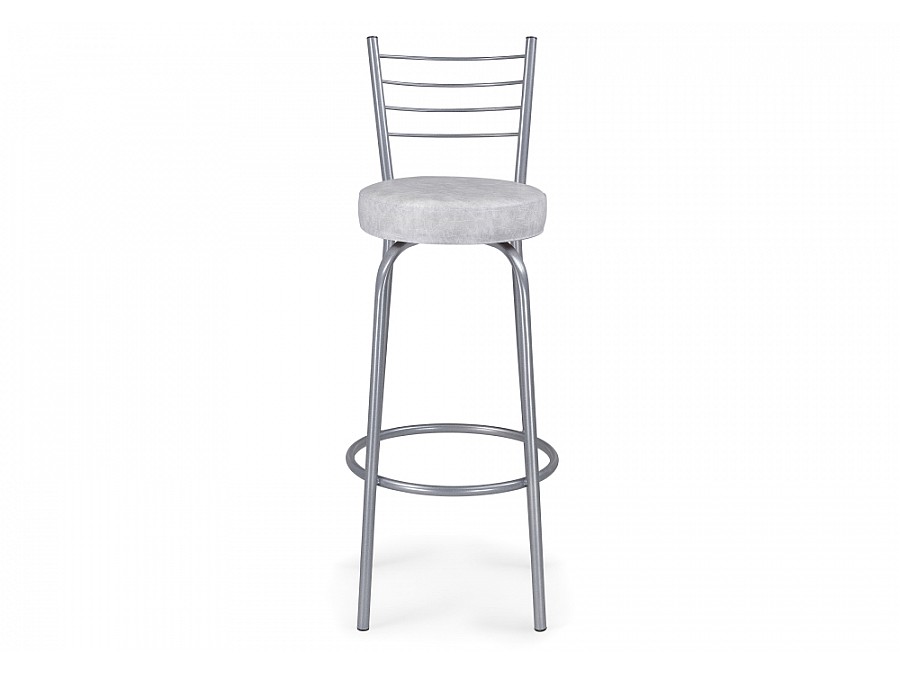 Барный стул Kuroda белый мрамор / светлый мусс