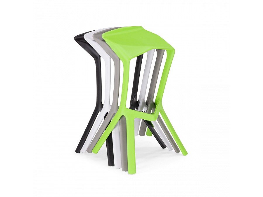 Барный стул Mega grey