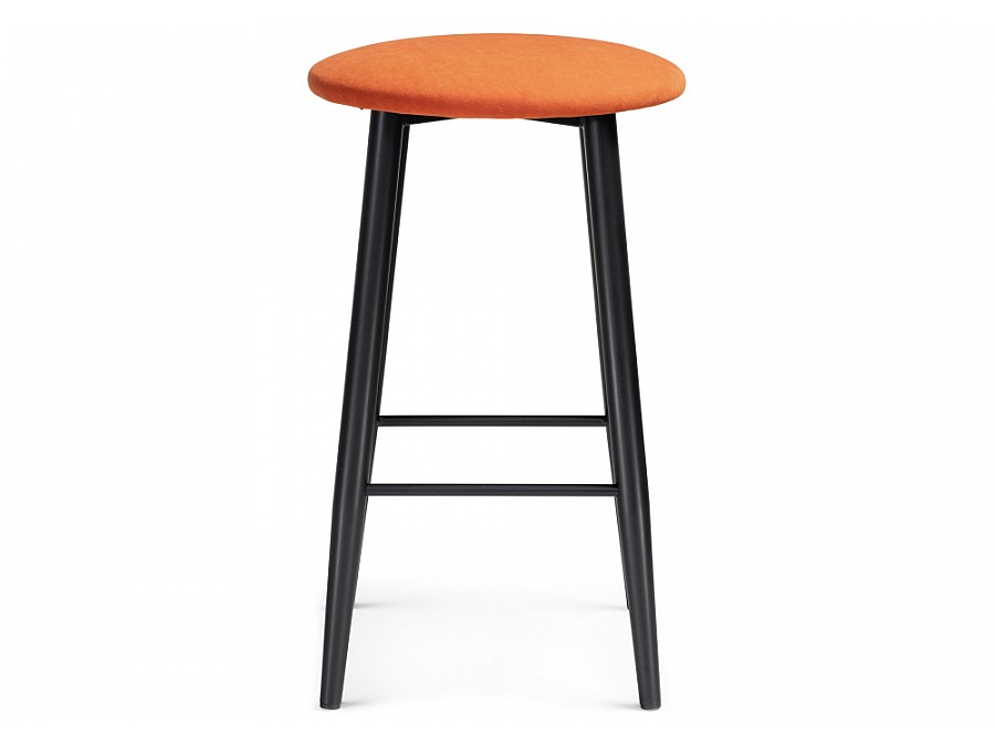 Барный стул Гангток катания флам / черный матовый