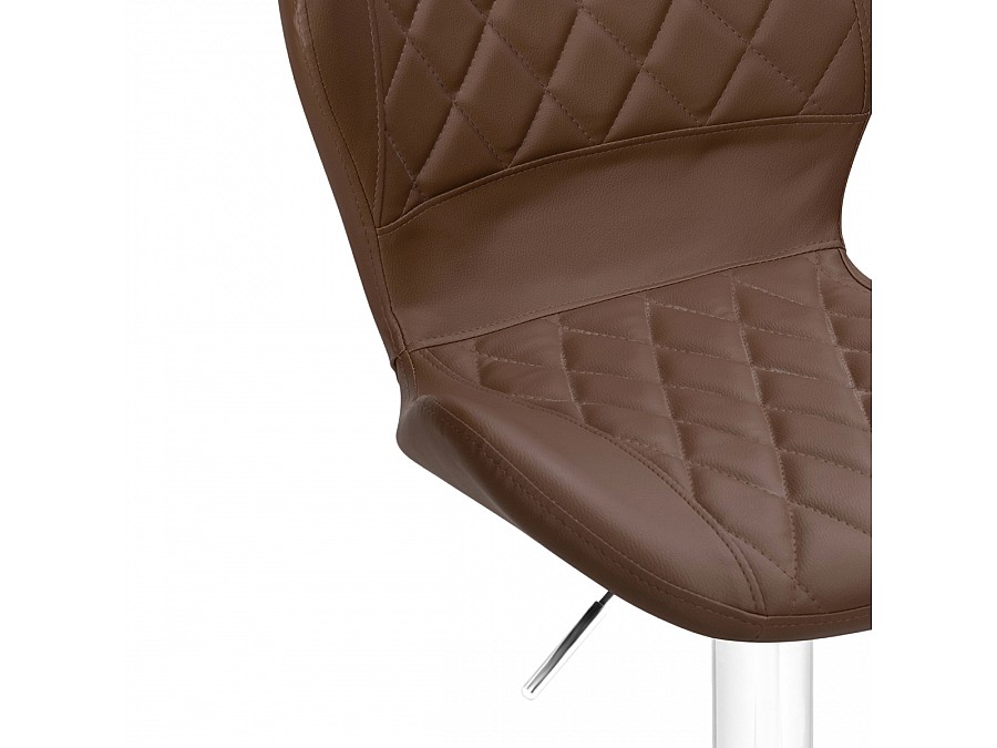Барный стул Porch brown / chrome