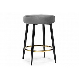 Барный стул Plato dark grey