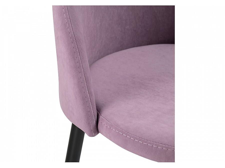 Барный стул Амизуре лавандовый / черный матовый