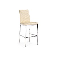 Барный стул Teon beige / chrome