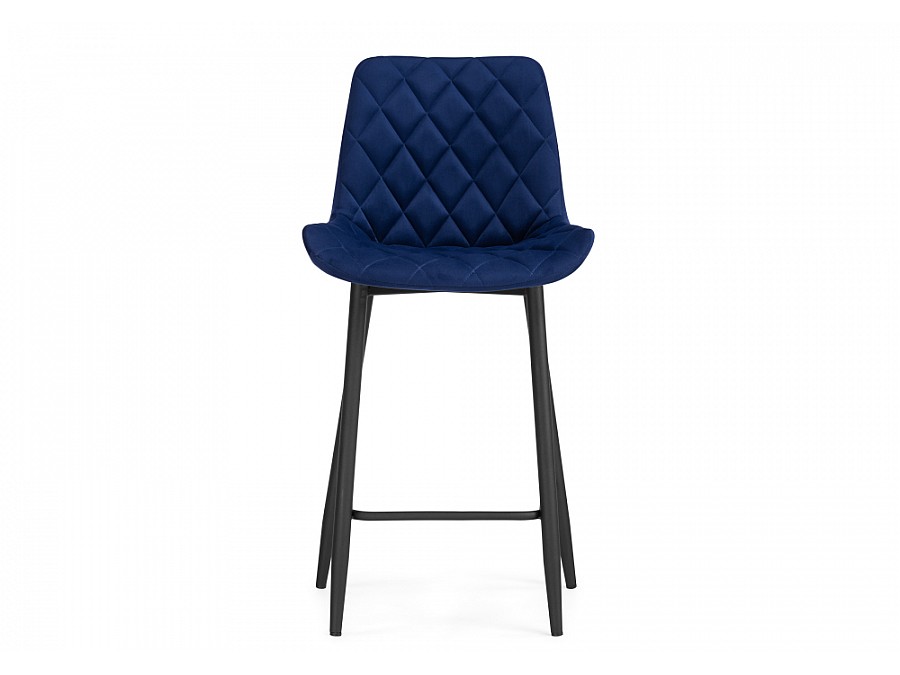 Барный стул Баодин Б/К синий / черный