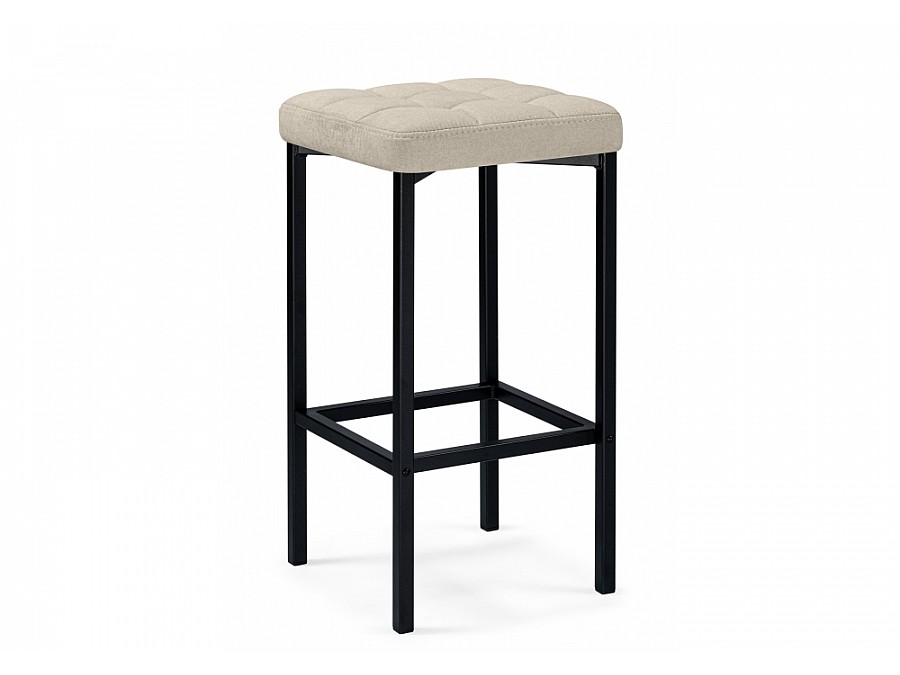 Лофт ткань канди крем / черный матовый