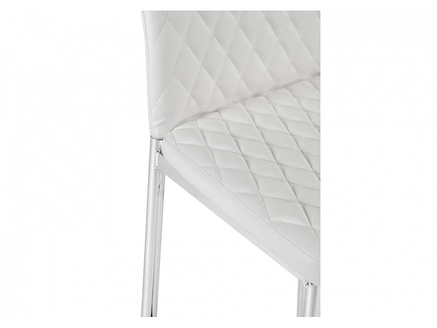 Барный стул Teon white / chrome