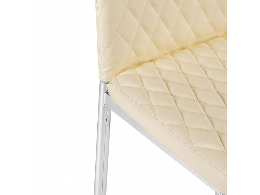 Барный стул Teon beige / chrome