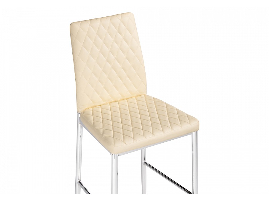 Барный стул Teon beige / chrome