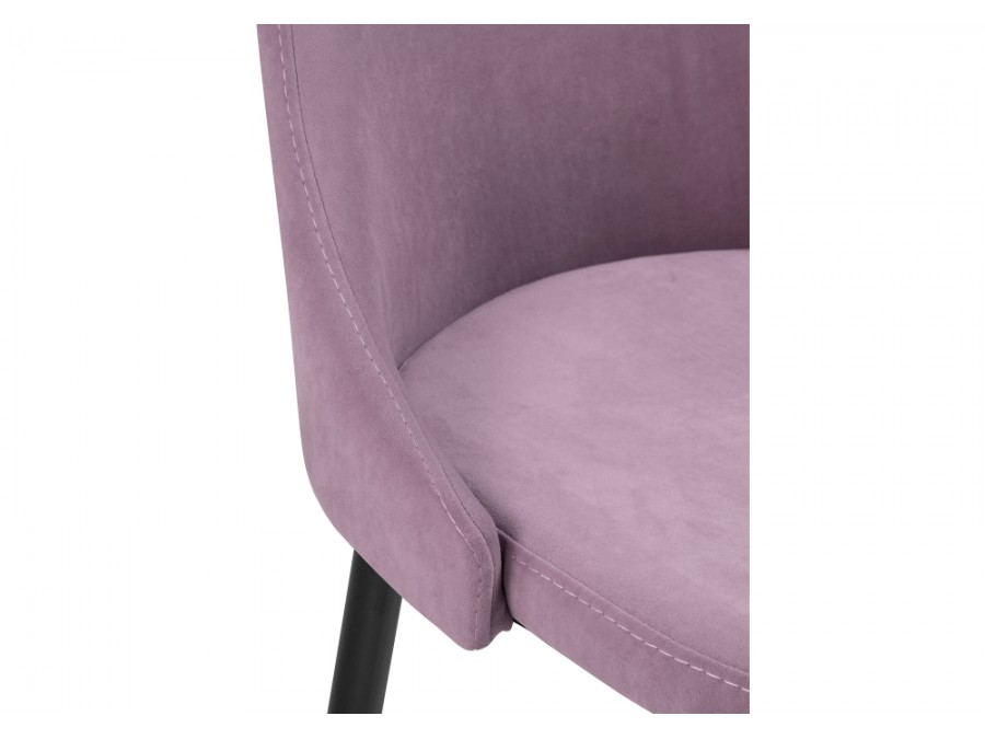Барный стул Джама лавандовый / черный матовый