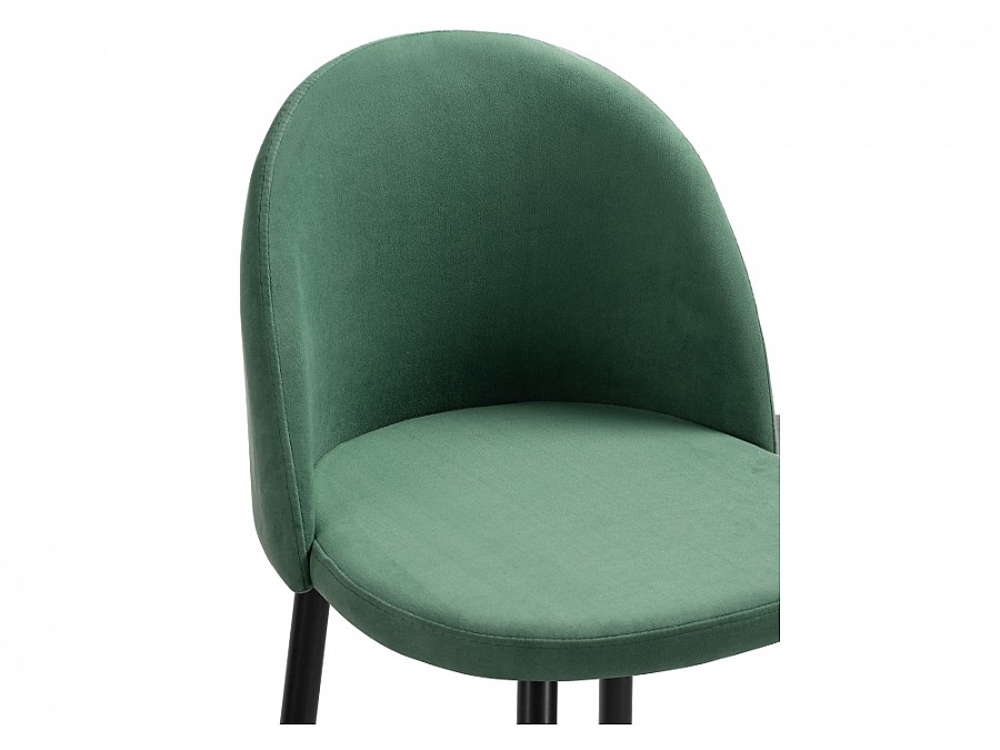 Барный стул Амизуре катания изумруд / черный матовый