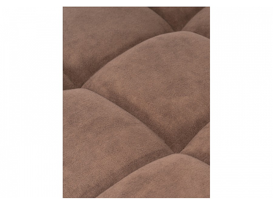 Лофт микровелюр катания корица / черный матовый