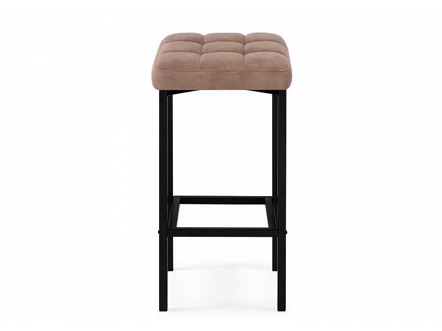 Лофт микровелюр катания корица / черный матовый