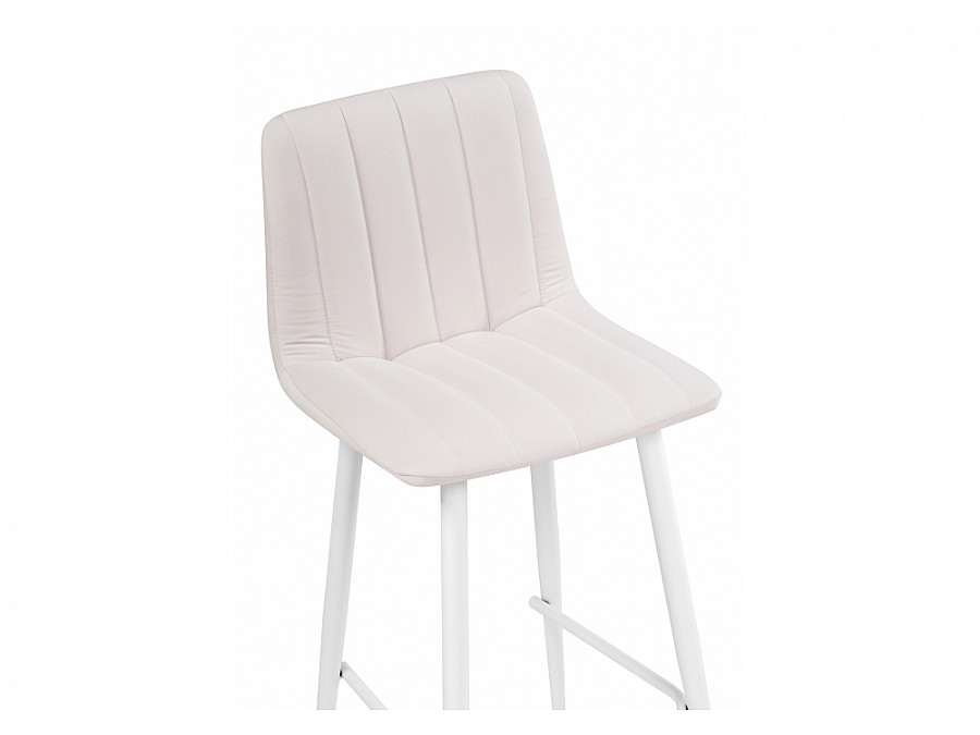 Барный стул Дани молочный / белый