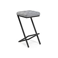 Барный стул Амаури графит / черный матовый