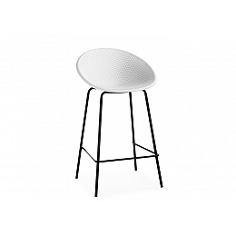 Барный стул Zeta white / black