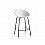 Барный стул Zeta white / black