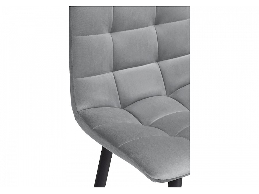 Барный стул Чилли К темно-серый / черный