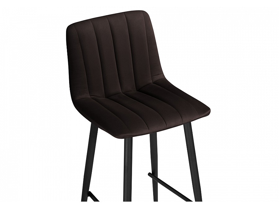 Барный стул Дани коричневый / черный