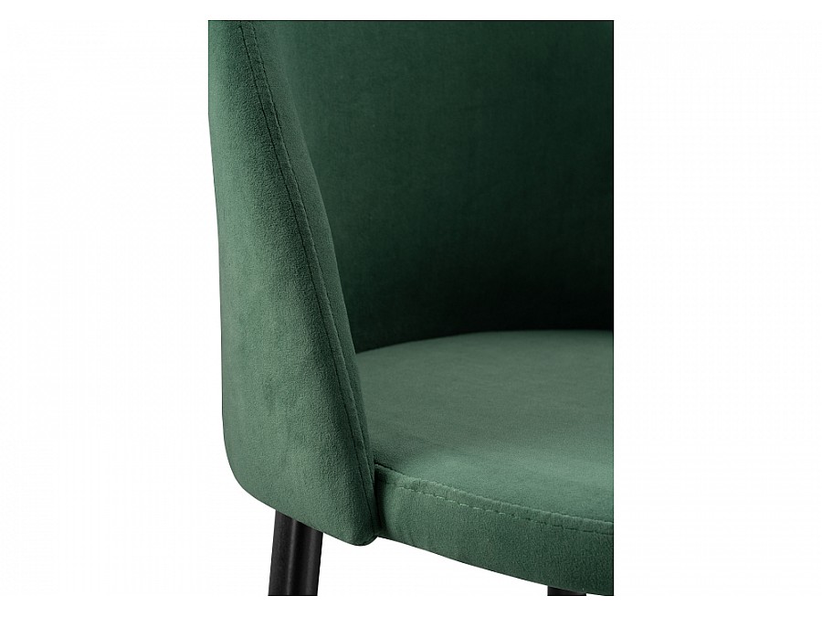 Барный стул Амизуре катания изумруд / черный матовый