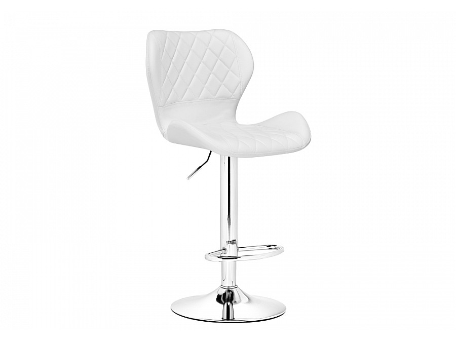 Барный стул Porch chrome / white
