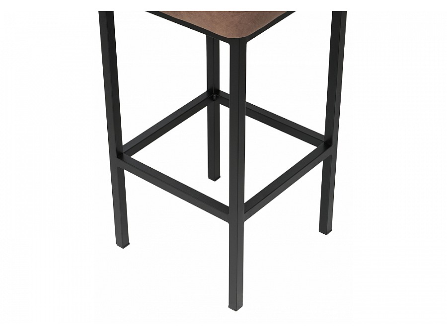 Лофт микровелюр катания корица / черный матовый