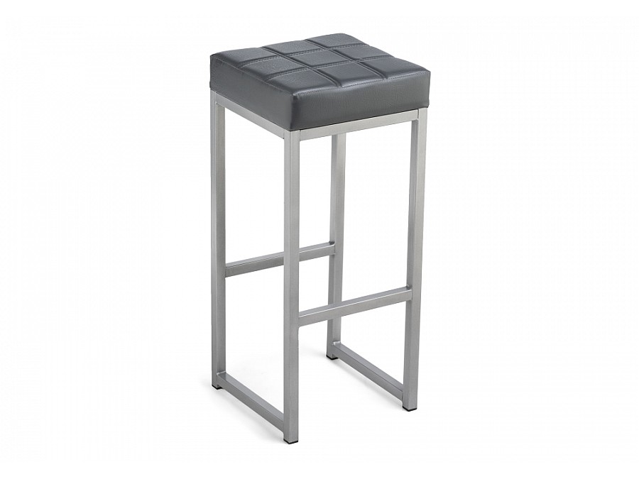 Стул барный Khurkroks серый полимер / светлый мусс
