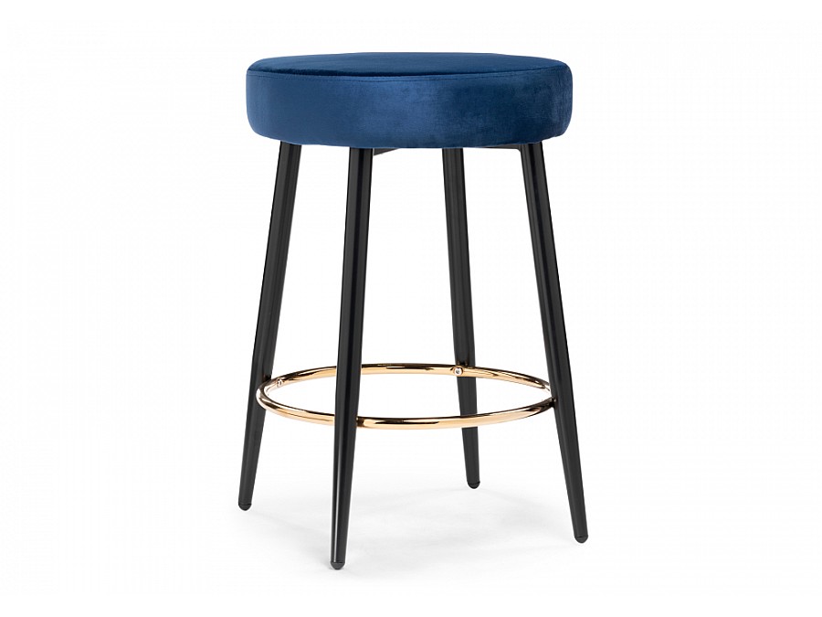 Барный стул Plato dark blue