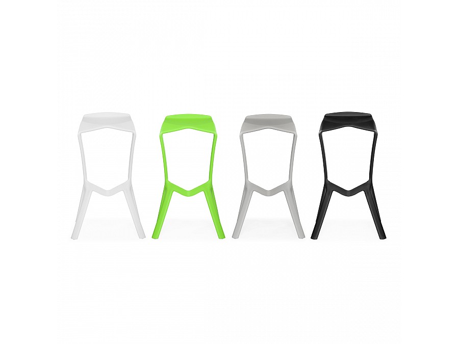 Барный стул Mega grey