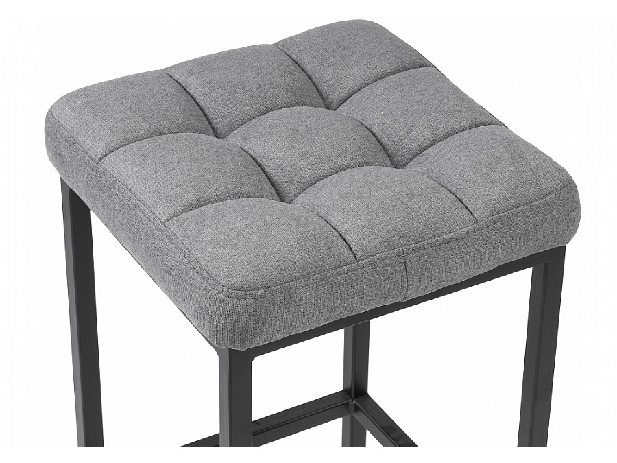 Лофт ткань канди грей / черный матовый