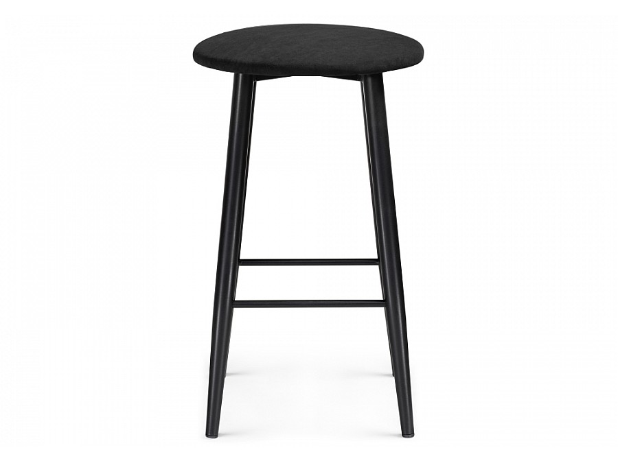 Барный стул Гангток катания блэк / черный матовый