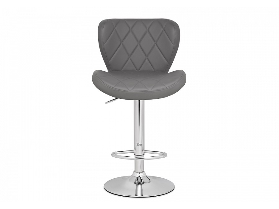 Барный стул Porch gray / chrome