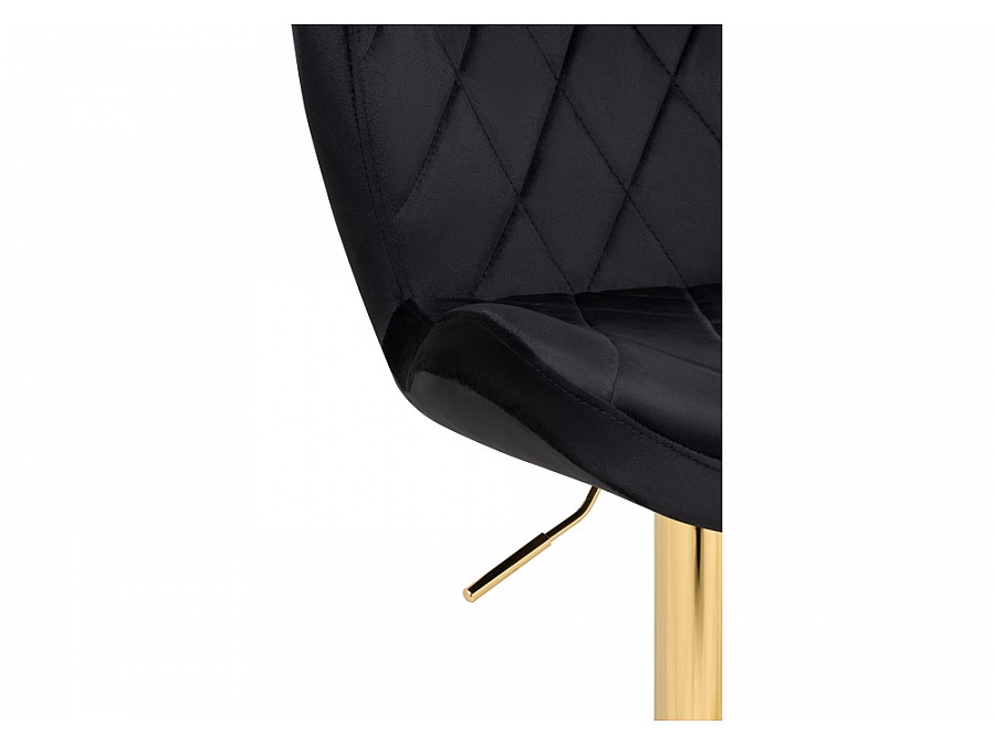 Барный стул Porch black / golden