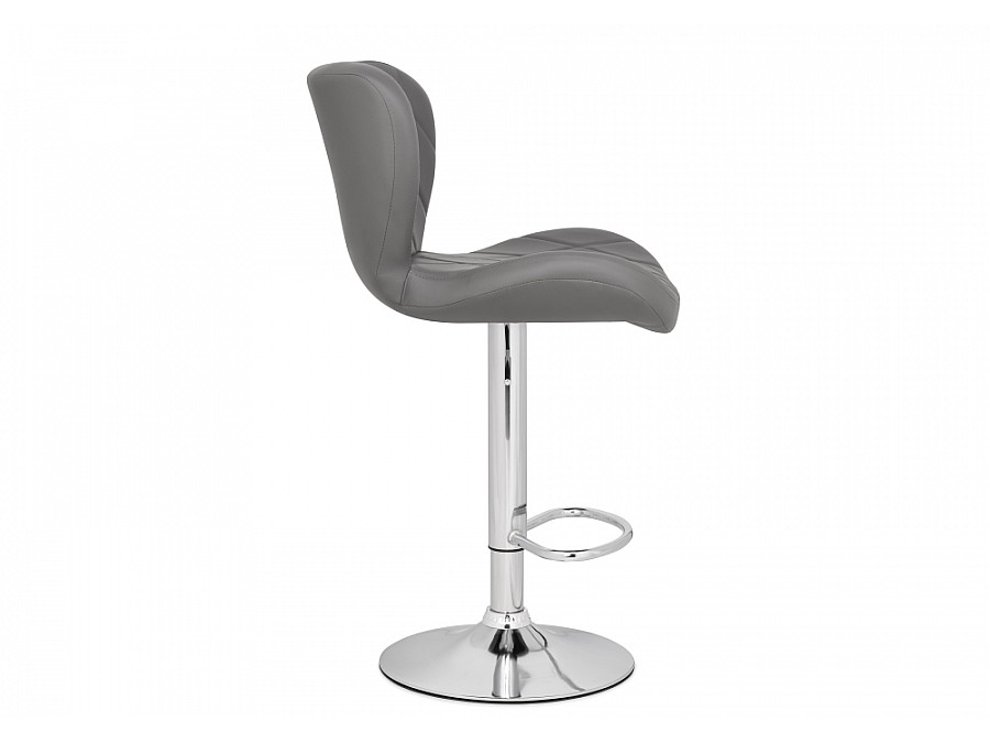 Барный стул Porch gray / chrome
