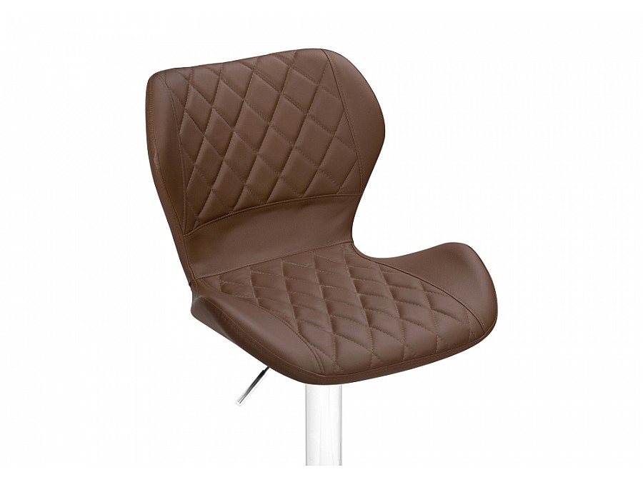 Барный стул Porch brown / chrome