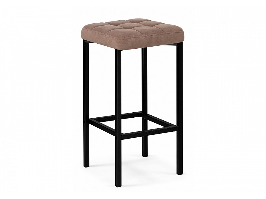 Лофт микровелюр катания корица / черный матовый