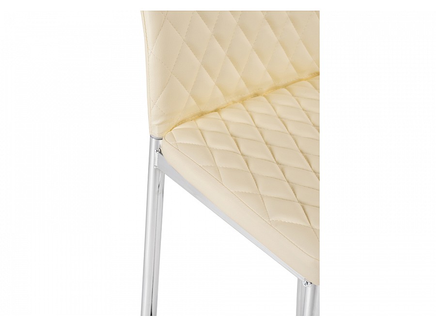 Барный стул Teon beige / chrome