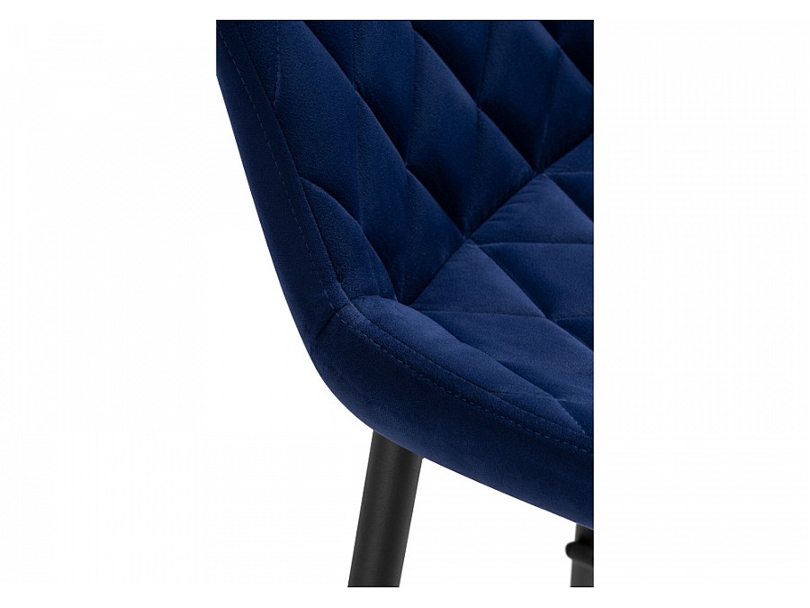 Барный стул Баодин Б/К синий / черный