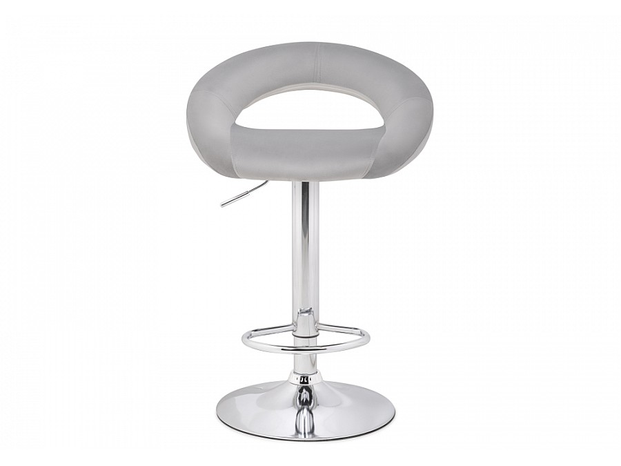 Барный стул Oazis gray fabric / chrome