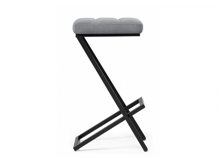 Амаури микровелюр катания сильвер / черный