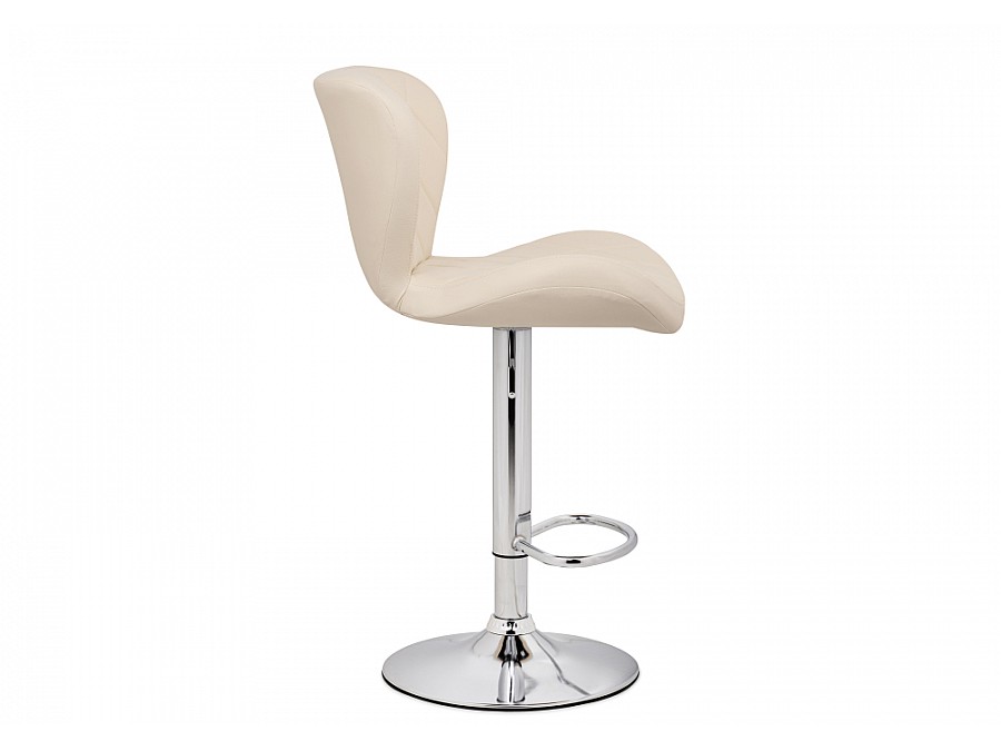 Барный стул Porch beige / chrome