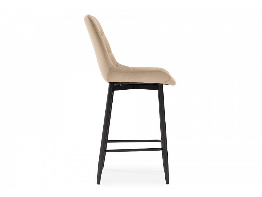 Барный стул Алст бежевый / черный