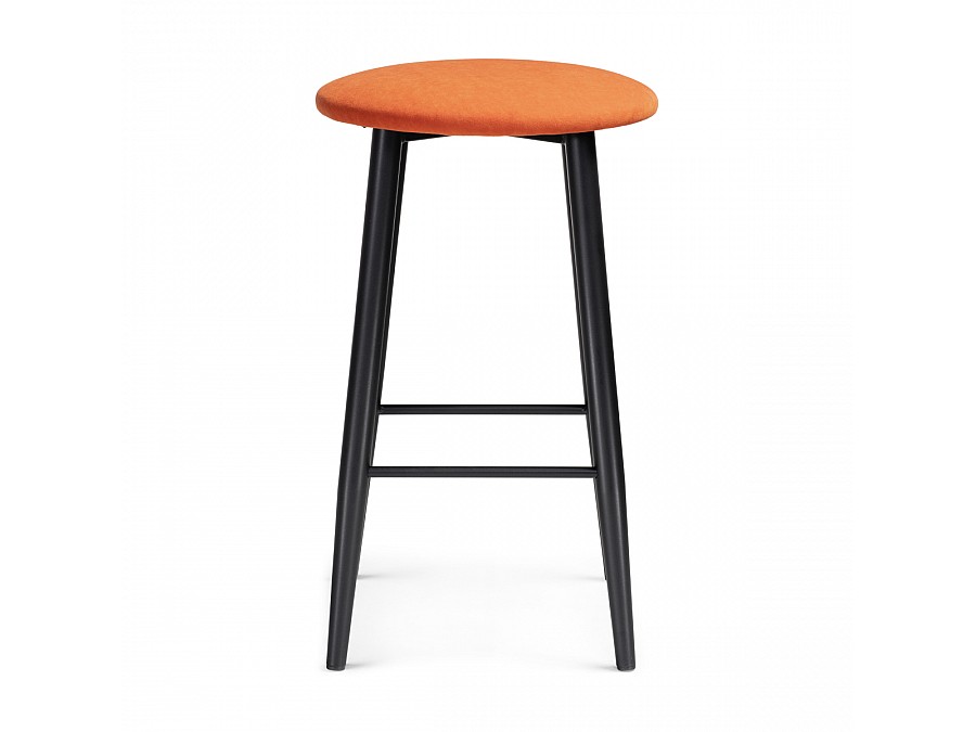 Барный стул Гангток катания флам / черный матовый